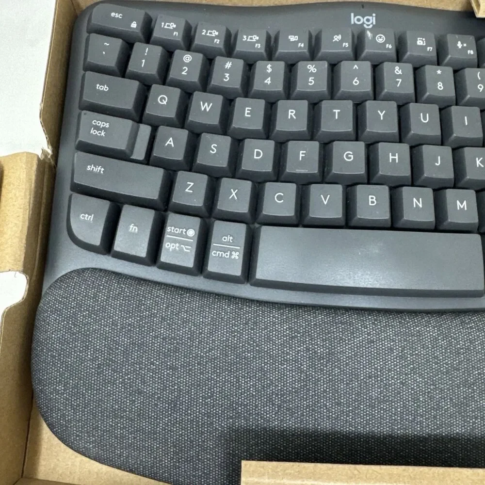 Logitech Wave Keys Bluetooth Keyboard - Black